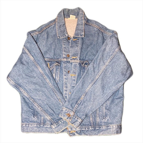 Jim Beam jean Jacket 90’s “International denim” - Picture 2 of 3